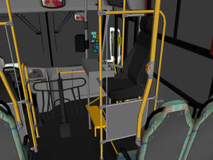 Busscar Urbanuss Pluss S5 MIDI SpTrans Model 3D