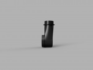 Piaggio Ciao Sport Filter Adapter Two Verisons 3D 模型