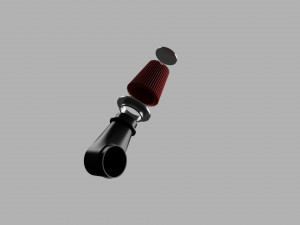 Piaggio Ciao Sport Filter Adapter Two Verisons Modelo 3D