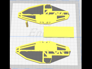 Scx24 monster truck 3D 打印模型