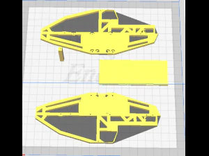 Scx24 monster truck 3D Print Model