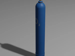 산소탱크 3D 모델