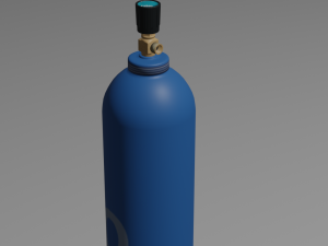 Oxygen tank Modello 3D