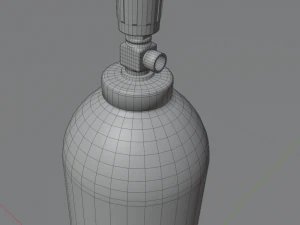 Oxygen tank 3D Model