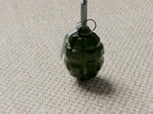 Grenade F-1 3D Model