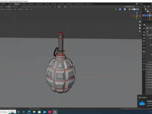 Grenade F-1 3D 模型