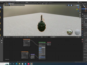 Grenade F-1 3D Model