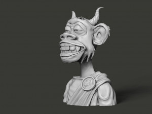 Brode ape nft 6 Modello 3D