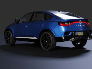 Renault Arkana RS-Line 2021 3D Model