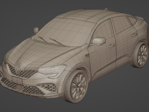 Renault Arkana RS-Line 2021 3D-Modell