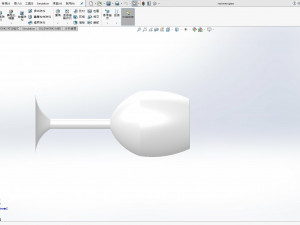 Red Wine Glass 3D Принт Модель