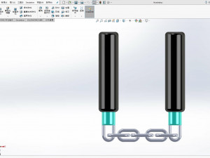 Nunchakus 3D 打印模型