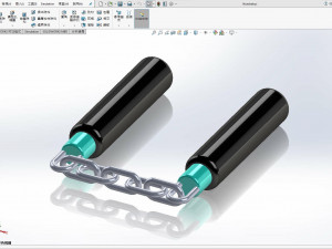 Nunchakus 3D 打印模型