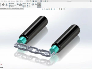Nunchakus 3D Print Model
