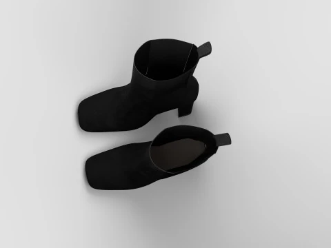 FEMALE BOOTS 3D Model