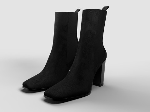 FEMALE BOOTS 3D 모델