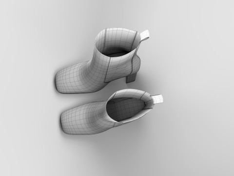 FEMALE BOOTS 3D 모델