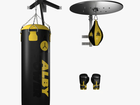 BOXING GLOVES 3D Model