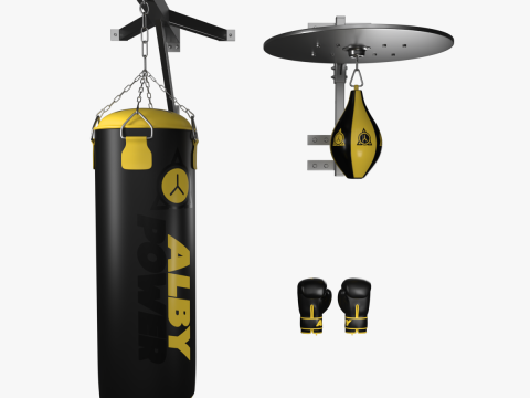 BOXING GLOVES 3D Model