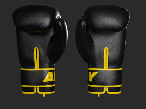 BOXING GLOVES 3D Model