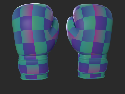 BOXING GLOVES 3D Model