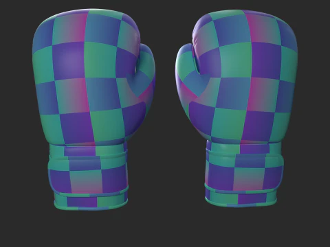 BOXING GLOVES 3D Model
