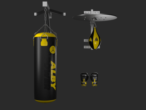 BOXING GLOVES 3D Model