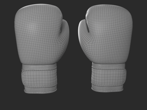 BOXING GLOVES 3D Model