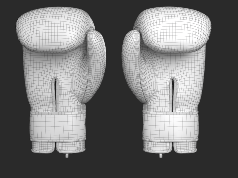 BOXING GLOVES 3D Model