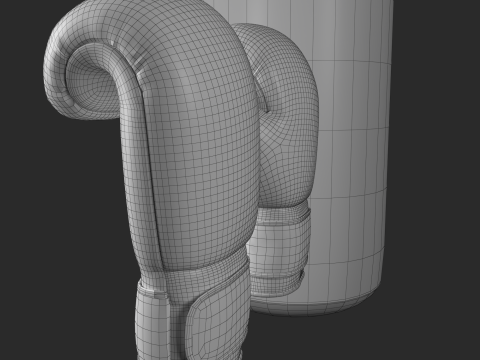 BOXING GLOVES 3D Model