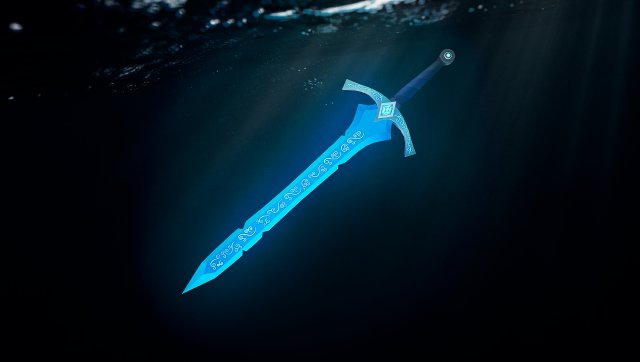 Sword 3D Model .c4d .max .obj .3ds .fbx .stl .blend