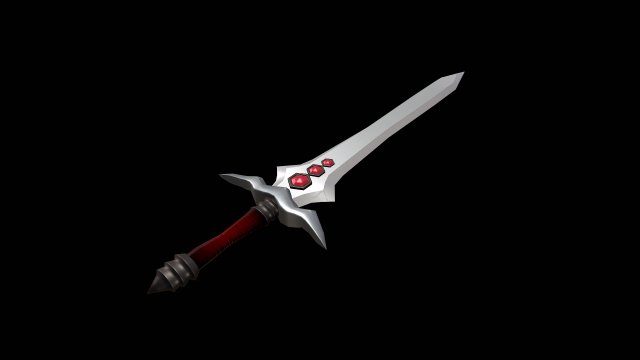 Sword 3D Модель .c4d .max .obj .3ds .fbx .stl .blend 