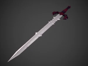 Animated sword 3D Model