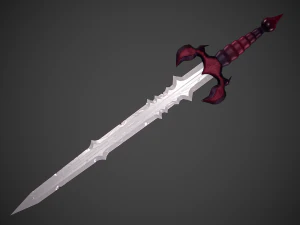 Animated sword 3D Model
