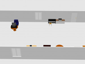 Office home sweet 3d 3D Модель