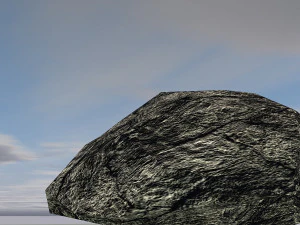 ロック 3Dモデル