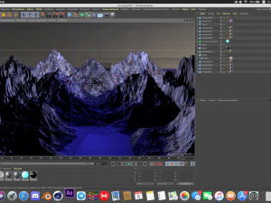 Mountains 3D Model