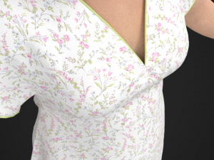 Dress for marvelous designer 3D 모델