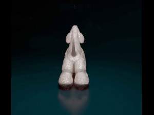 American Cocker Spaniel Modello di stampa 3D