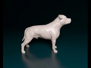 Amstaff 3D Print Model