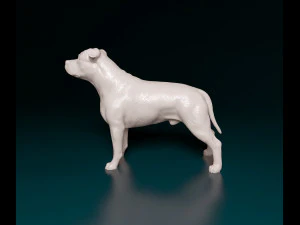 Amstaff 3D Print Model
