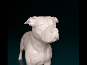 Amstaff 3D Print Model