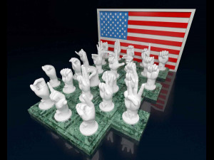 ASL Alphabet Modelo de Impressão 3D