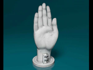 ASL Alphabet 3D Print Model