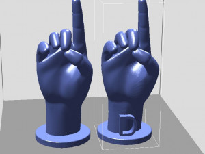 ASL Alphabet Modelo de Impressão 3D