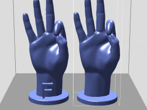 ASL Alphabet 3D Print Model