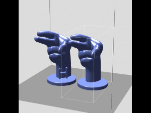 ASL Alphabet 3D Print Model
