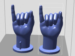 ASL Alphabet 3D Print Model
