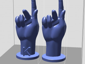 ASL Alphabet Modelo de Impressão 3D