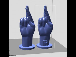 ASL Alphabet 3D Print Model